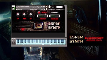 Esper Synth - Walkthrough - Bladerunner infused leads, pads, and perc for Kontakt 5