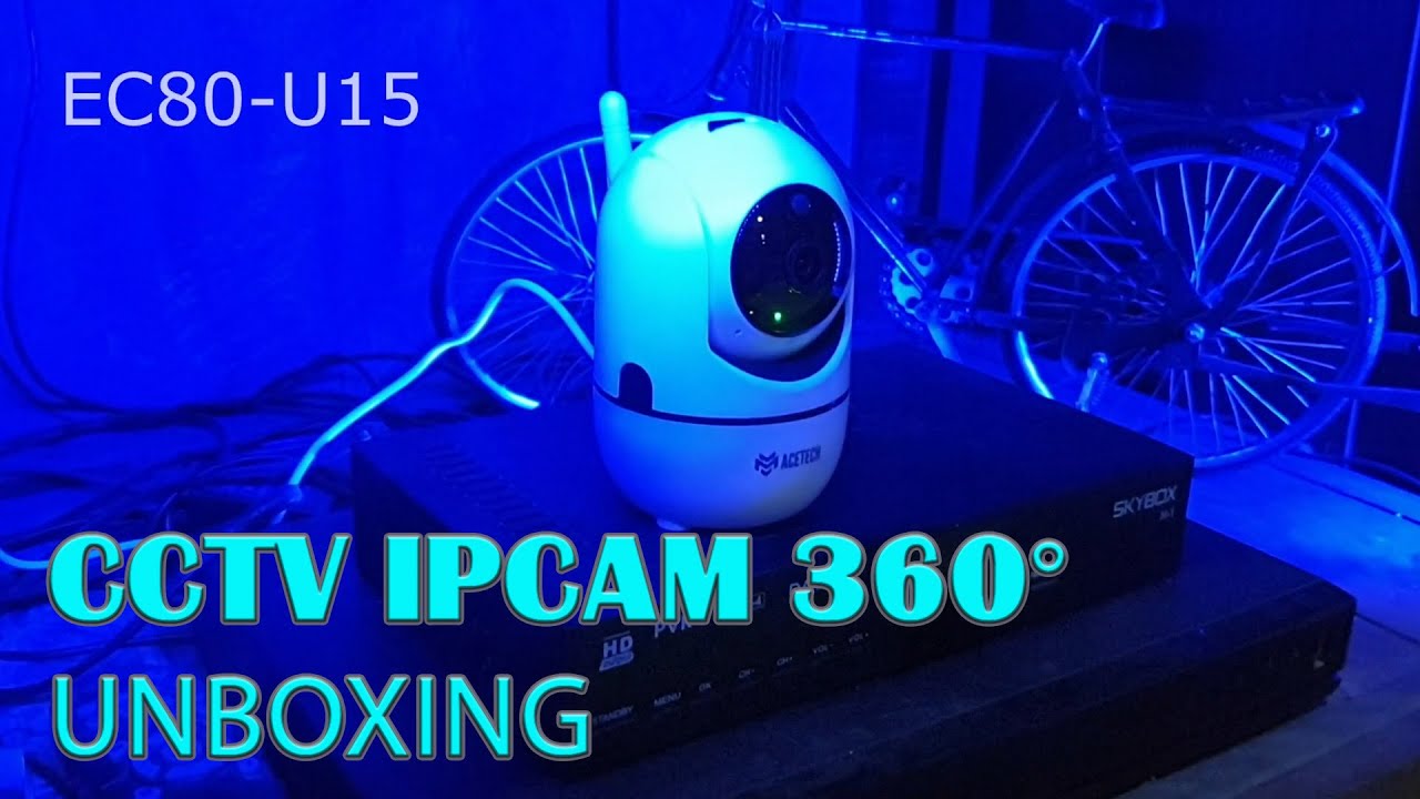 Wireless CCTV IPCAM ACETECH EC80-U15 