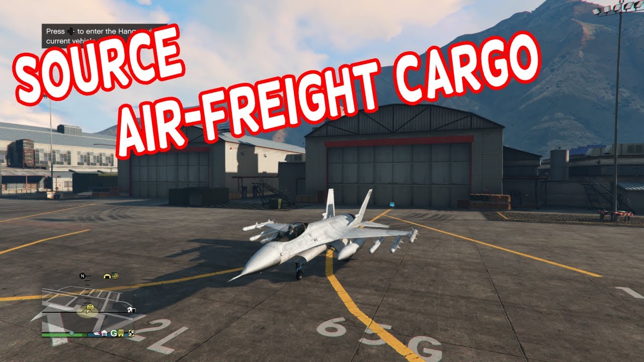 GTA 5 Source AirFreight Cargo (Daily Objective) YouTube