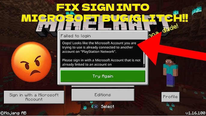 How To Unlink Microsoft Account From Minecraft On PlayStation 