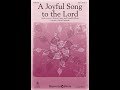 A JOYFUL SONG TO THE LORD (SSA Choir) - Karen Crane/Jennifer Klein/arr. Patti Drennan