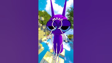 SIZE COMPARISON SPRUNKI SMILING CRITTERS VS BABY SMILING CRITTERS vs SHIN SONIC IN GARRY