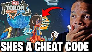 Marvel Tokon Fighting Souls Closed Beta - Ms Marvel IS A CHEAT CODE!