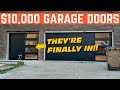 Installing 10000 of garage doors building the dream garage  part 4