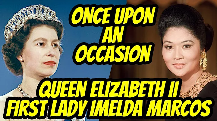 VERY RARE VIDEO: Queen Elizabeth II x First Lady I...