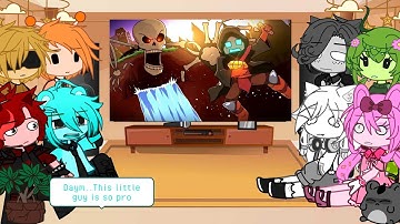 Sprunki Incredibox React To Geometry Dash Jam Gauntlet Entry II📣 📣Read Description II Gacha Club 🐰