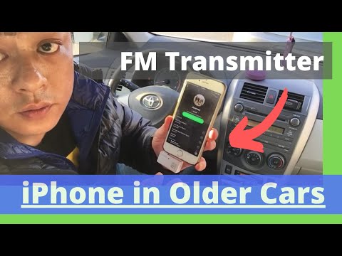 How to use fm transmitter for iPhone 6 in Older Car Radio Wirelessly NEW Updated 2020