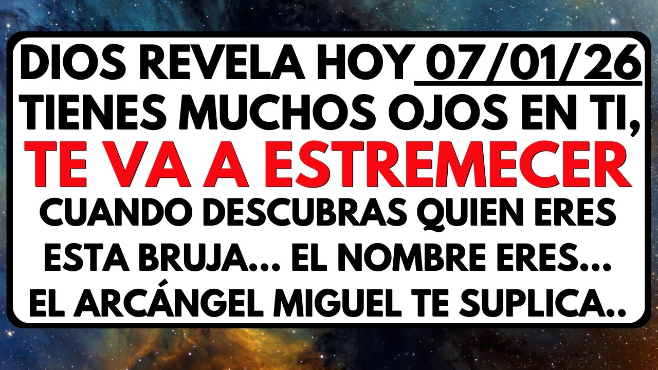 DIOS DICE: TE VA A ESTREMECER CUANDO DESCUBRAS QUIEN ERES ESTA BRUJA... MENSAJES DE DIOS