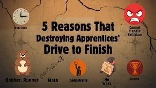 5 reasons Motivation dies in Apprentices #apprentice