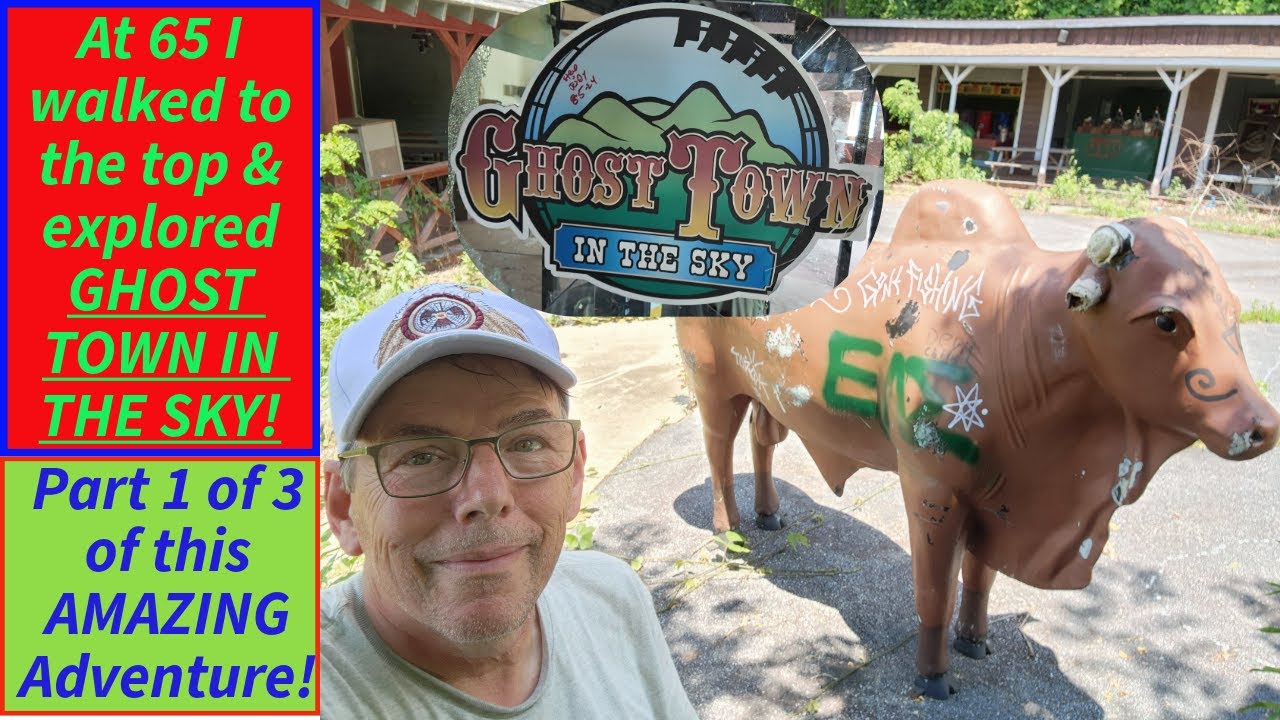 At 65 I climbed AND Explored GHOST TOWN IN THE SKY!! Part 1 of 3