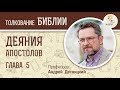 Деяния святых апостолов. Глава 5. Андрей Десницкий. Толкование Библии. Толкование Нового Завета