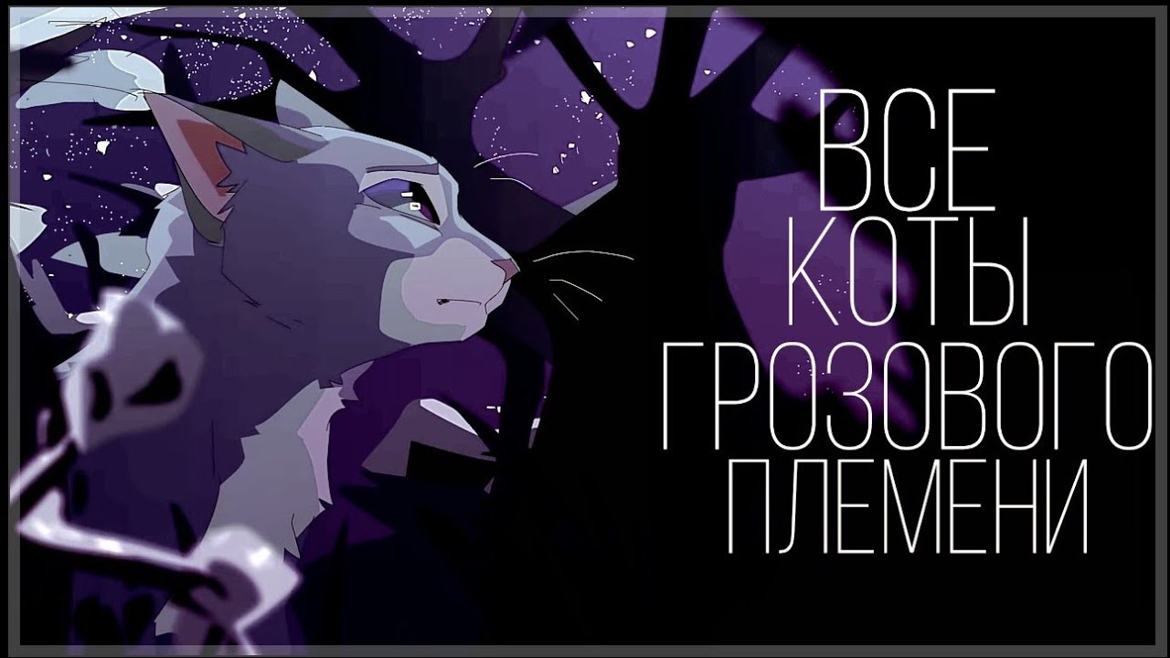 Коты Воители - ВСЕ коты Грозового племени [1 ЧАСТЬ] - YouTube