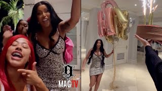 Cardi B Celebrates Her 30th B-Day With Sister Hennessy! 🎉