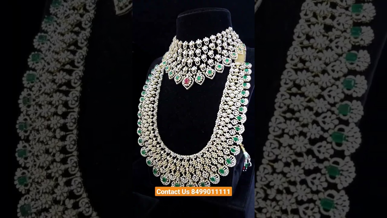 Wedding Jewellery | Diamond Jewellery | Diamond Haaram | Diamond Chokers