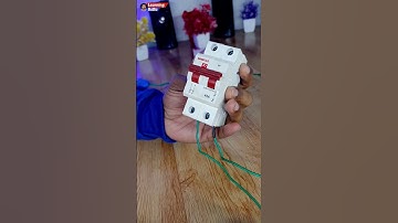 how to connect isolator switch | Dp switch /mcb connections #mcbconnection #dpswitch #isolatorswitch