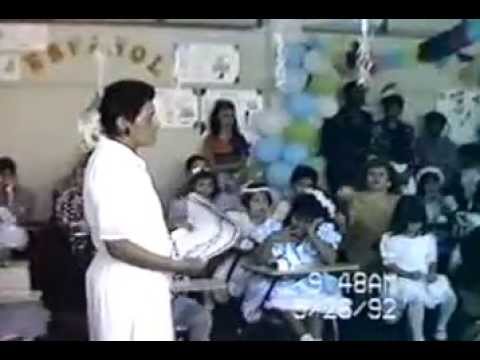 Graduacion 1992 Parte 1 Escuela Oscar Hernandez Guevara Guayama