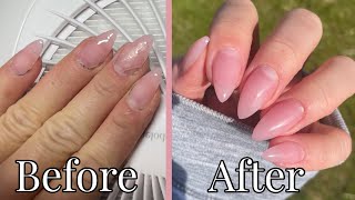 Gross to Gorgeous: How to Fill Nails with Builder Gel at Home 😮 screenshot 1