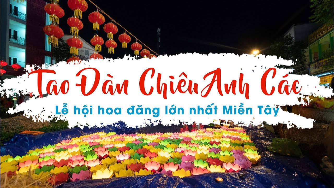 Choáng Váng Với Hàng Chục Ngàn Chiếc Đèn Hoa Đăng Ở Thành Phố Hà Tiên