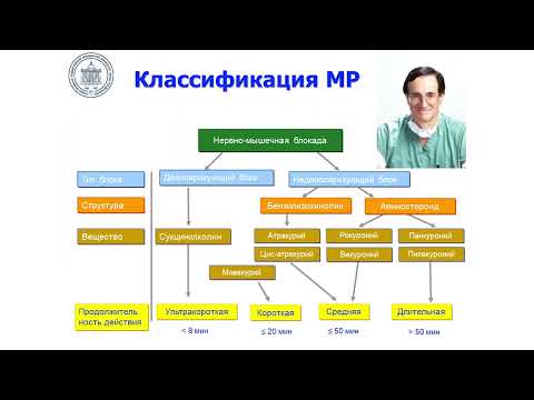 Миорелаксанты и реверсия нервно-мышечного блока