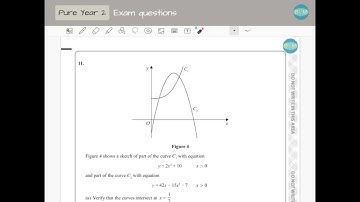 A Level maths June 2022 Question 11 Paper 1 edexcel