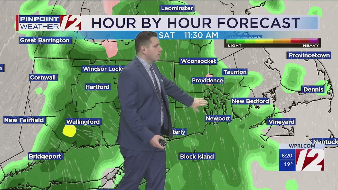 WPRI 12 Weather Forecast 12/27/24: Seasonable Today; Mild & Unsettled ...