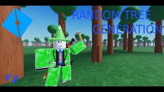 How to make a RANDOMLY GENERATED FOREST in ROBLOX [FREE MODEL]