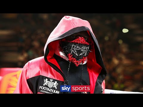 KSI’s incredible ring walk against Logan Paul in full | Featuring Rick Ross