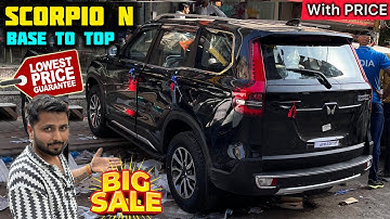 Mahindra Scorpio N Z2 Base to Top Modification ✅ Mahindra Scorpio N Base to Top Modified 