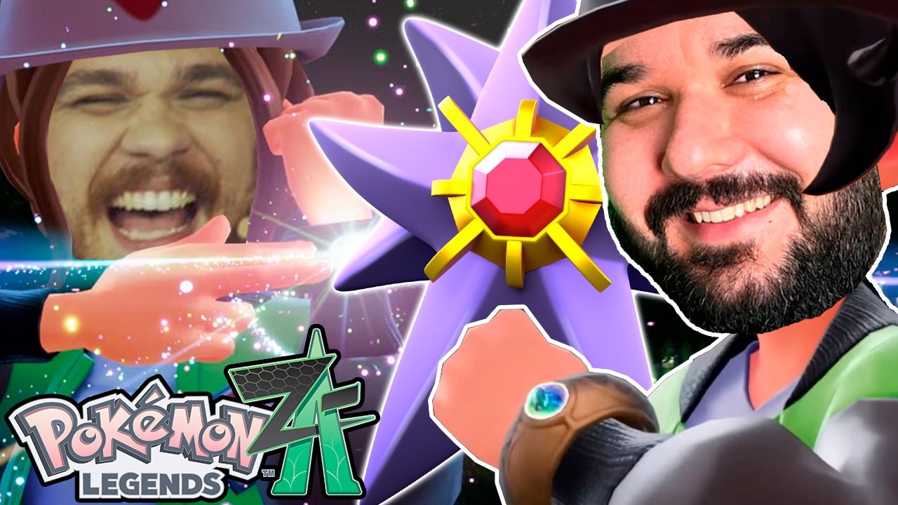 REAGINDO AO ZÉ RENACHO JOGANDO POKÉMON LEGENDS Z-A !!