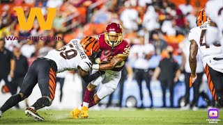 The WFT beats the Bengals 17-13 | Jaret Patterson is Nasty