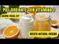 CÓMO HACER CREMA FACIAL CON VITAMINA C