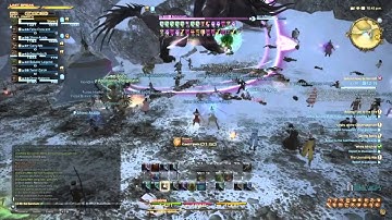 Final Fantasy XIV: ARR - Level 50 FATE Killing Behemoth on Behemoth