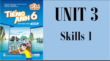 TIẾNG ANH LỚP 6 MỚI (GLOBAL SUCCESS) - UNIT 3 - MY FRIENDS -  SKILLS 1