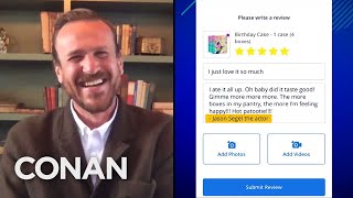Jason Segel Loves Writing Product Reviews - CONAN on TBS