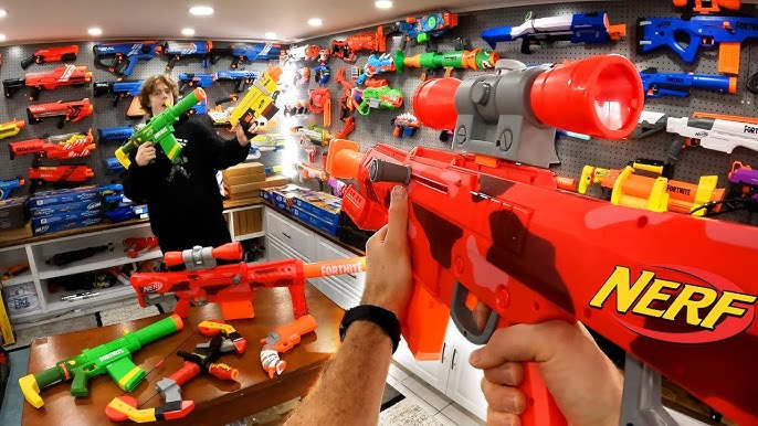 NERF GUNS for Nerf Gun Game 20.1! 