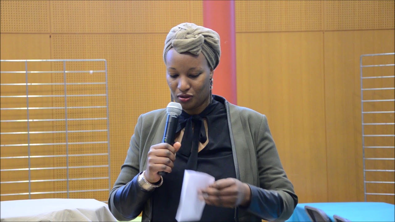 Restitution du 4 avril 2018 : Allocution de Fily Keita-Gassama - YouTube