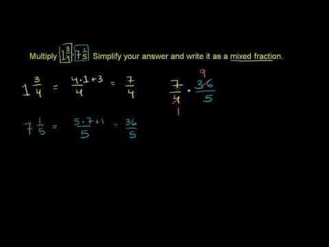 Video: Come Moltiplicare I Numeri Misti