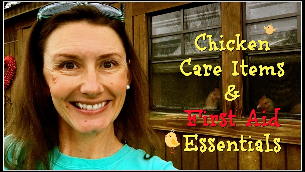 Chicken Care Items & First Aid Essentials~ 