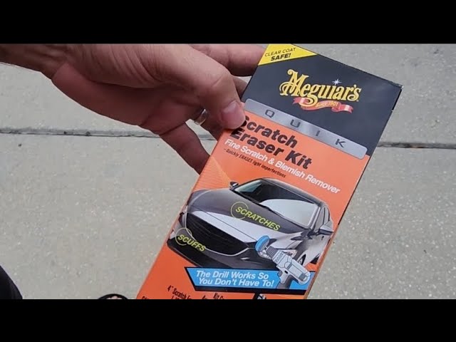 Meguiar's Quik Scratch Eraser Kit - Car Scratch Remover Safely Eliminates  Scratches (Review) 