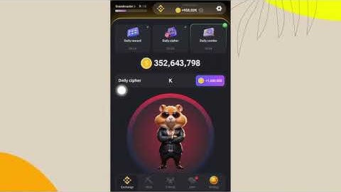 Hamster Kombat Daily Cipher Morse Code || 2/7/2024 || Claim 1,000,000 Coins Task Reward.