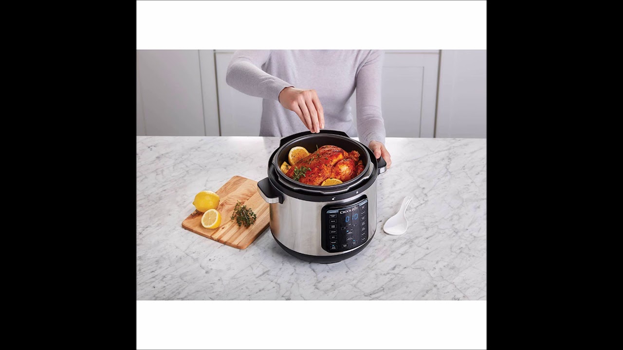 Crock Pot 8 Quart Reviews Programmable Slow Cooker YouTube