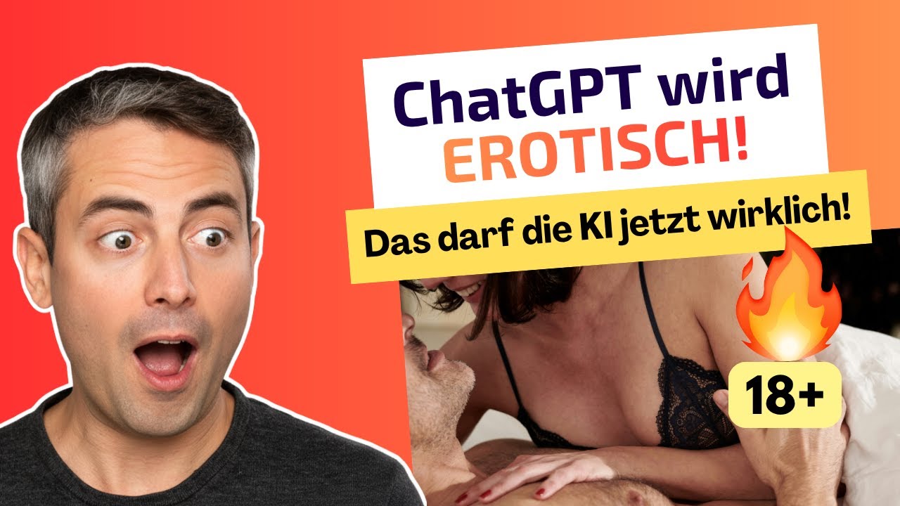 ChatGPT macht Erotik 🔥 und Apple bringt den Power-Chip fürs KI-Zeitalter – [KI-News]
