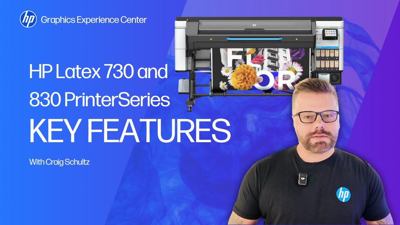 HP Latex 730 and 830 Printer Series - Book a Demo at the Graphics ...