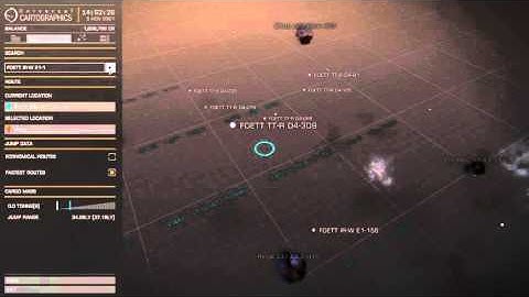 Elite: Dangerous Galaxy Map Search bug v1.4