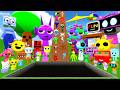 ALL SPRUNKI TEAMS SONG INCREDIBOX RAGDOLL CHALLENGE DEEP PIT BIG STAIRS in Garry's Mod