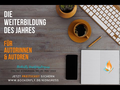 Bookerfly Umsetzungskongress – Videokurs zum Buchschreiben