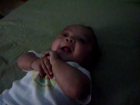 Baby hailey's first argument at 2 months old