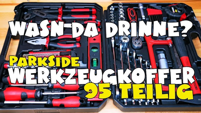 PWBM die: von über A1 92-teilig - Metall PARKSIDE® Werkzeugbox Alles YouTube