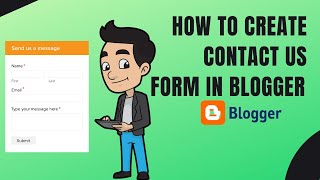 How To Create A Contact us Form In blogger | Blogger Contact Us Page