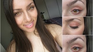 Simple Bronzed Makeup